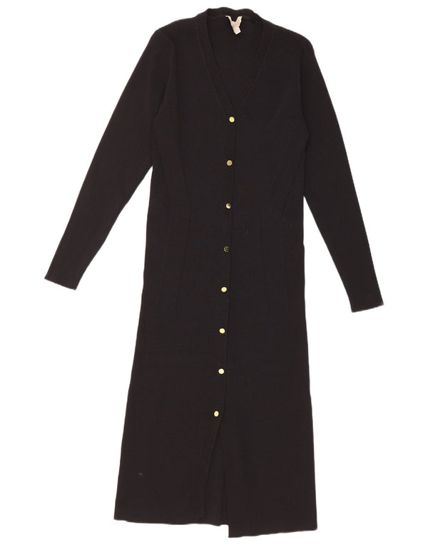 Coast Damen-Pulloverkleid, Gr. 46, Größe L, aus schwarzem Nylon