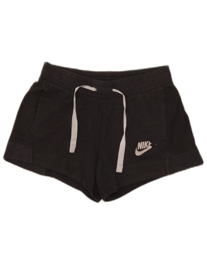 Nike ženske sportske kratke hlače UK 10, mali sivi poliester