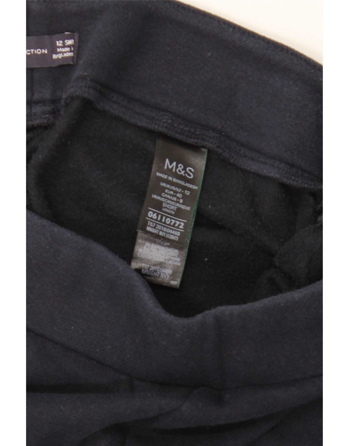 Ženske tajice Marks & Spencer UK 12 srednje tamnoplavi poliester