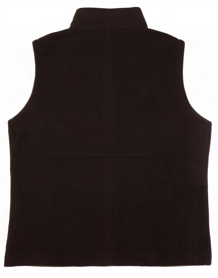 Gilet in pile da donna Trigema UK 14 medio poliestere nero