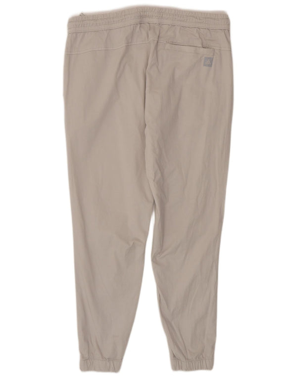 Zara Mens Joggers Chino Trousers XL W38 L28 Beige Cotton
