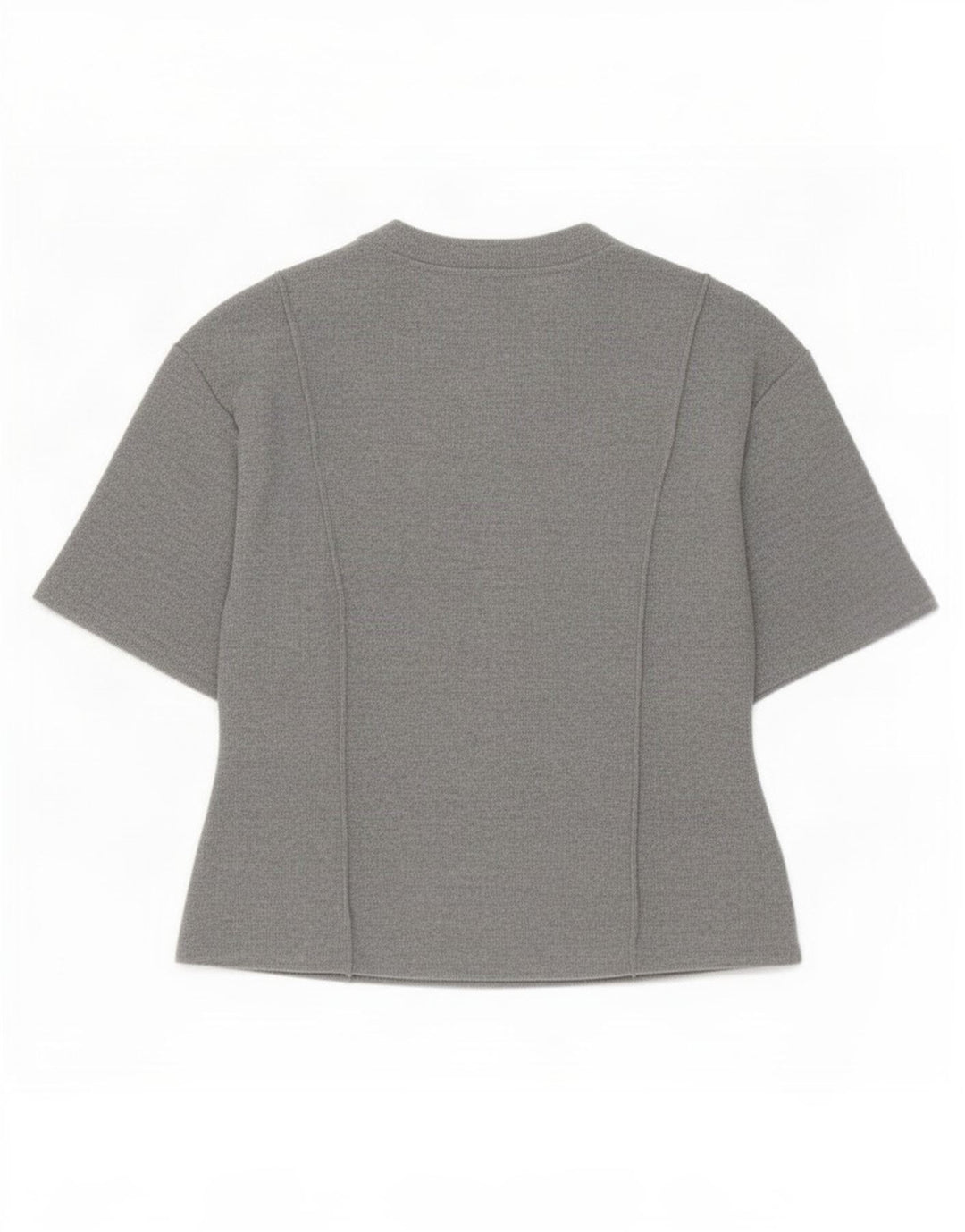 Marks & Spencer Damen T-Shirt Top UK 16 Large Grau Polyester