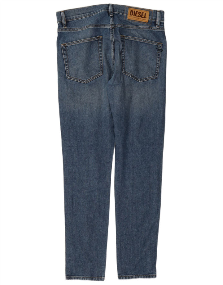 Jeans slim elasticizzati da uomo Diesel W30 L30 in cotone blu