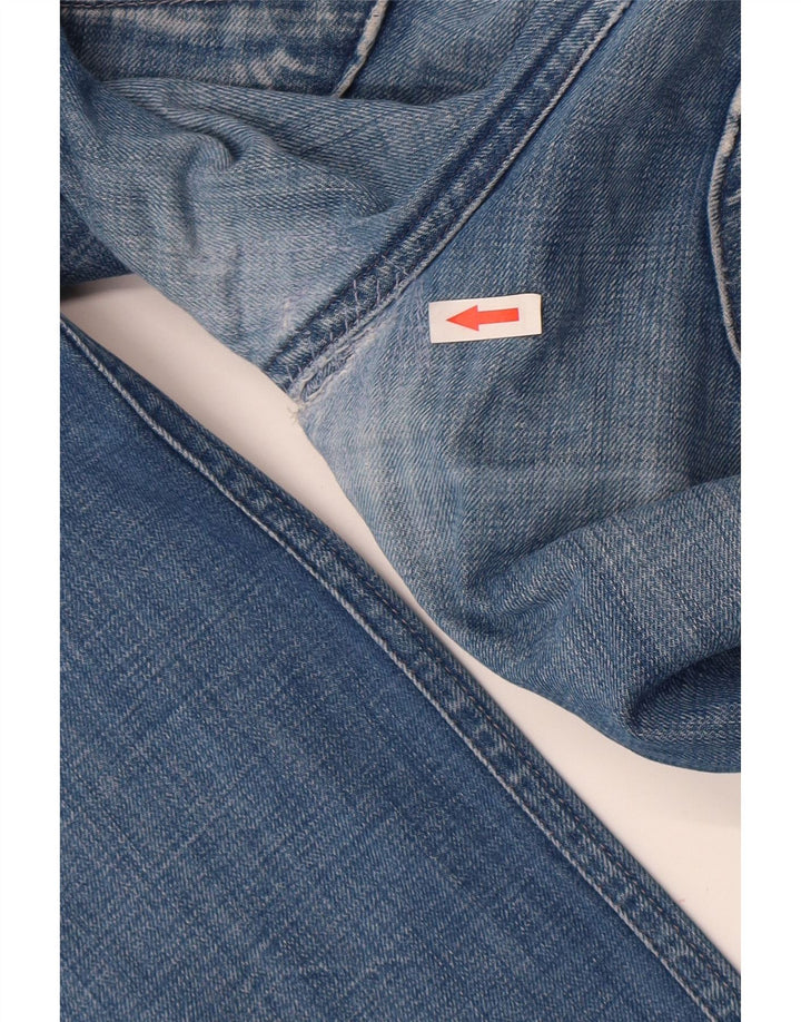 Lee Mens Zed Straight Jeans W38 L30 Blue Cotton