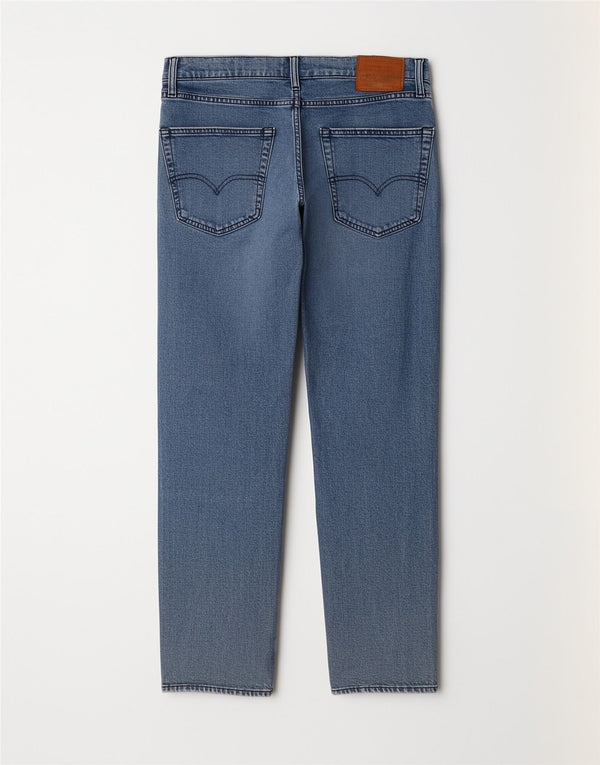 Levi's Herren 502 Straight Jeans W30 L30 Blaue Baumwolle