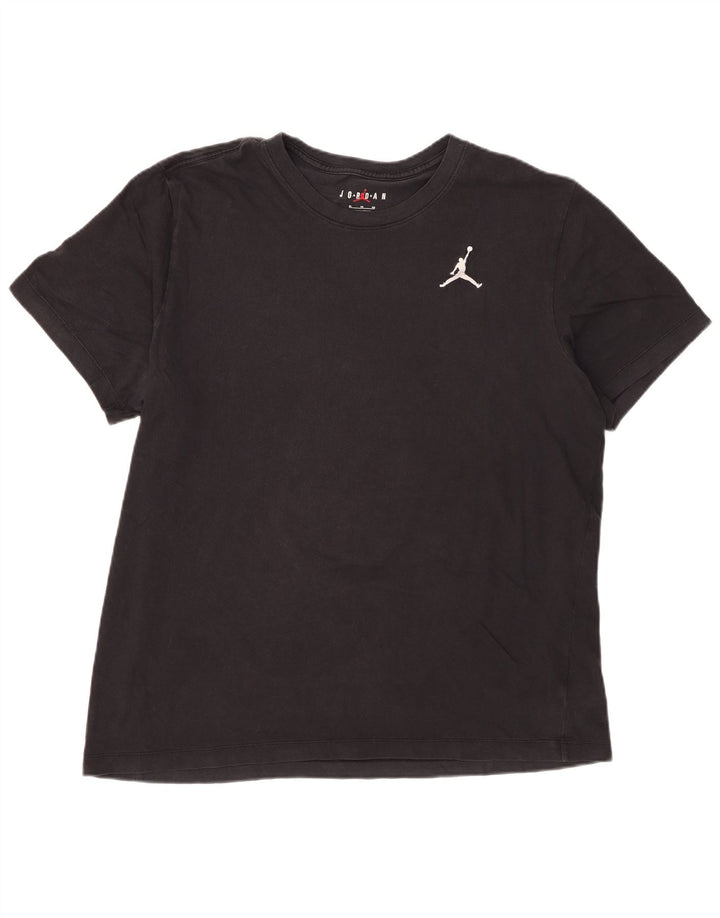 Jordan Herre T-Shirt Top XL Sort Bomuld