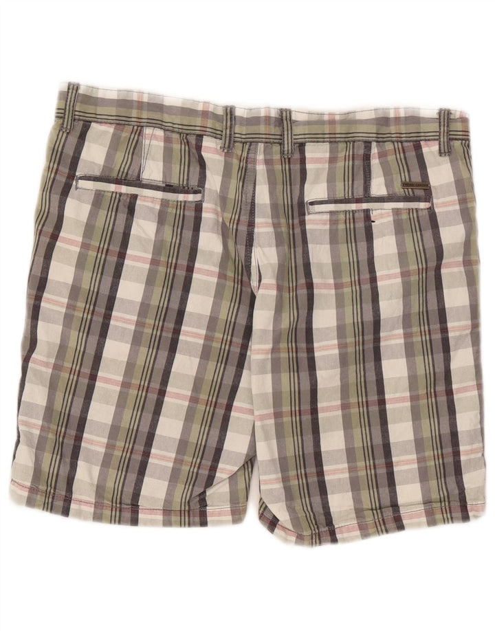 Pierre Cardin Herre Regular Fit Chino Shorts W34 Stor flerfarvet ternet