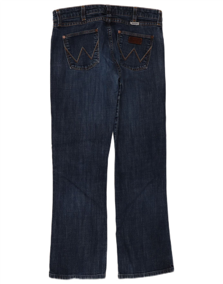 WRANGLER Womens Iris Straight Jeans W29 L28  Blue Cotton