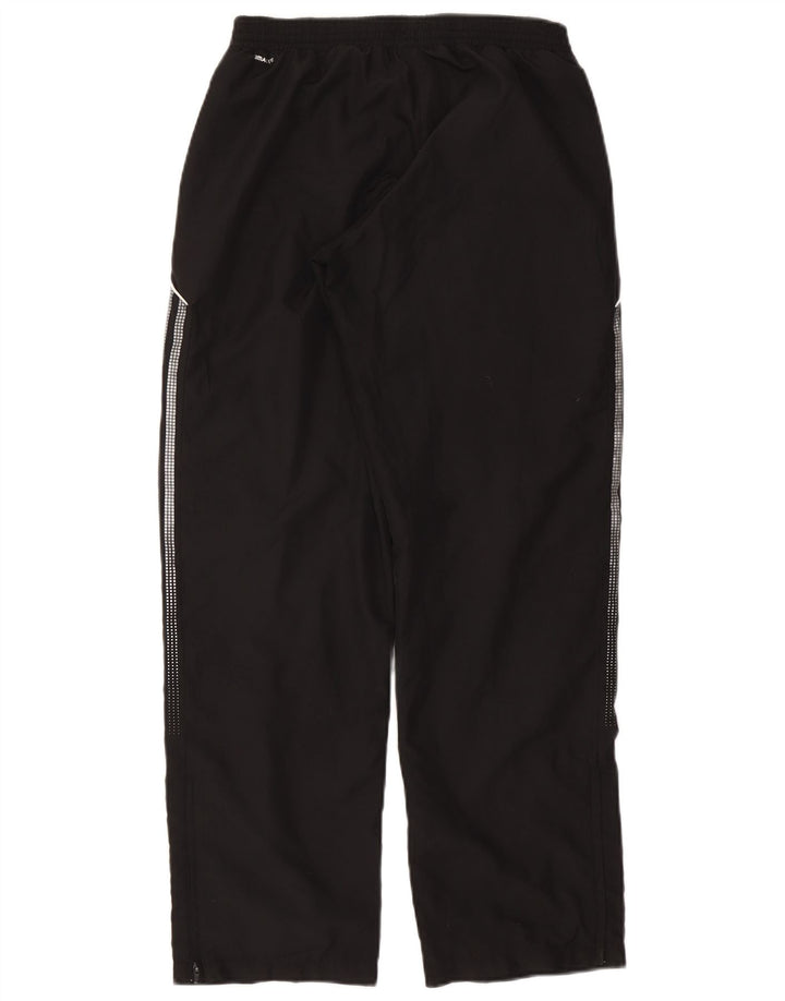Adidas Womens Climalite Tracksuit Trousers UK 12 Medium Black Polyester