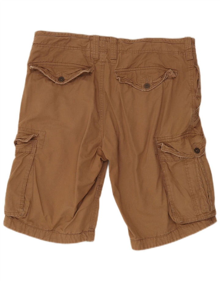 Fat Face Short Cargo Homme W34 Large Marron Coton