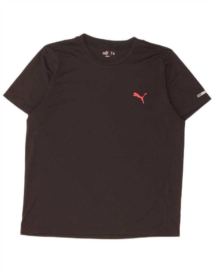 Puma Mens Graphic T-Shirt Top Medium Black