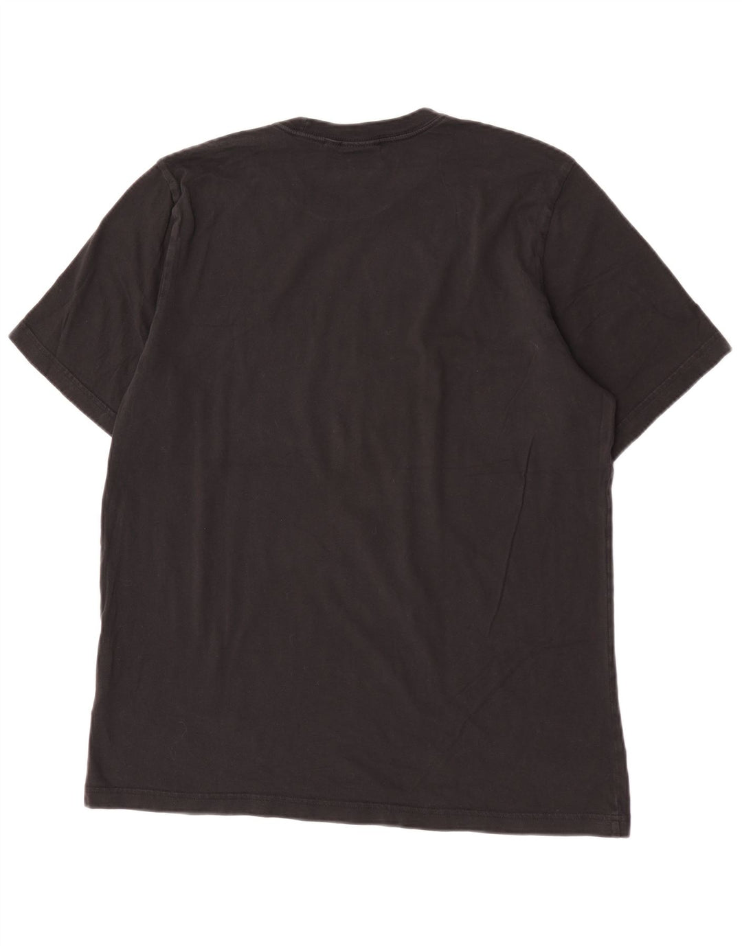 Adidas Mens T-Shirt Top Large Black Cotton
