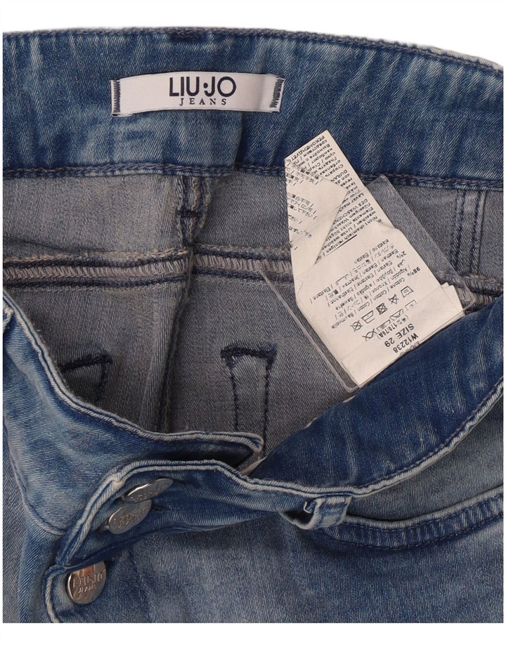 Liu Jo Womens Slim Jeans W29 L29 Blue Cotton Classic