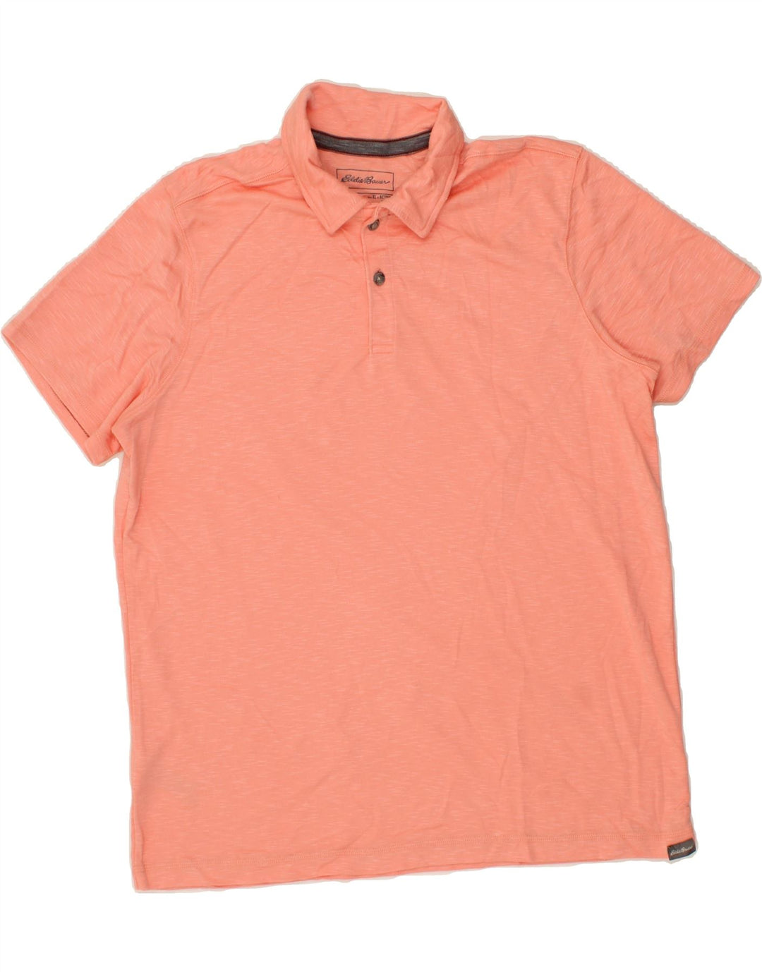 EDDIE BAUER Mens Polo Shirt XL Pink Modal Vintage Eddie Bauer and Second-Hand Eddie Bauer from Messina Hembry 