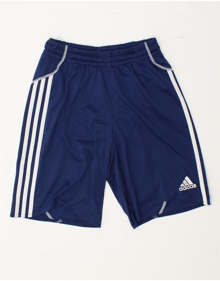 Pantaloncini sportivi ADIDAS Clima 365 piccoli in poliestere blu navy