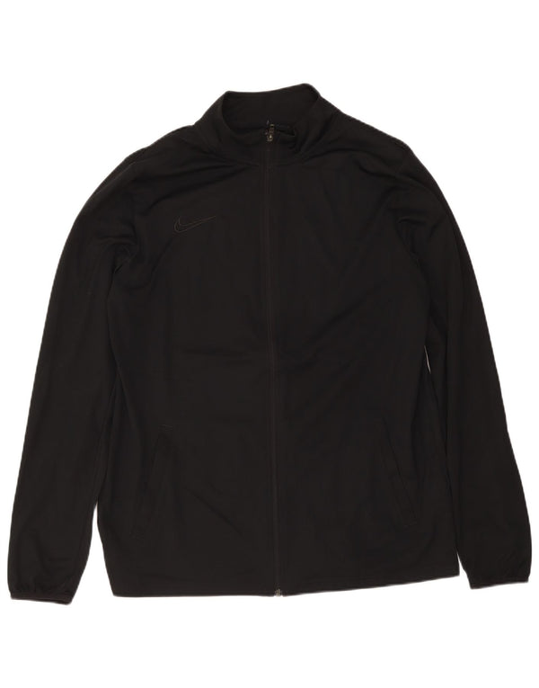 Giacca da tuta Nike Dri Fit da uomo XL nera in poliestere