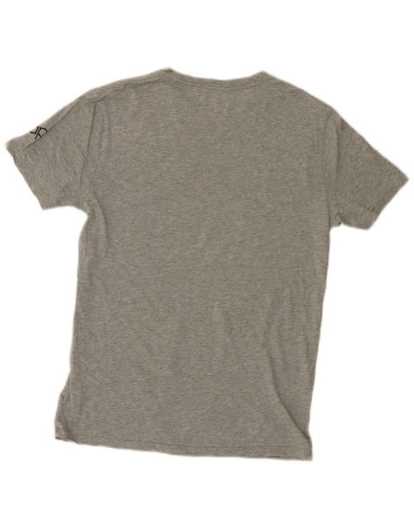 Gap Maglietta grafica da uomo Roma Top in cotone chiazzato grigio piccolo