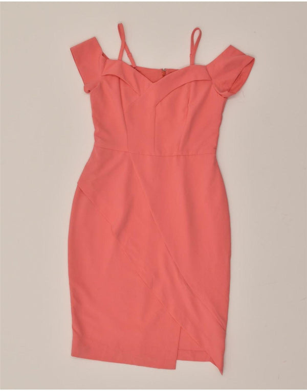 Γυναικείο Bodycon Φόρεμα COAST UK 10 Small Pink Polyester