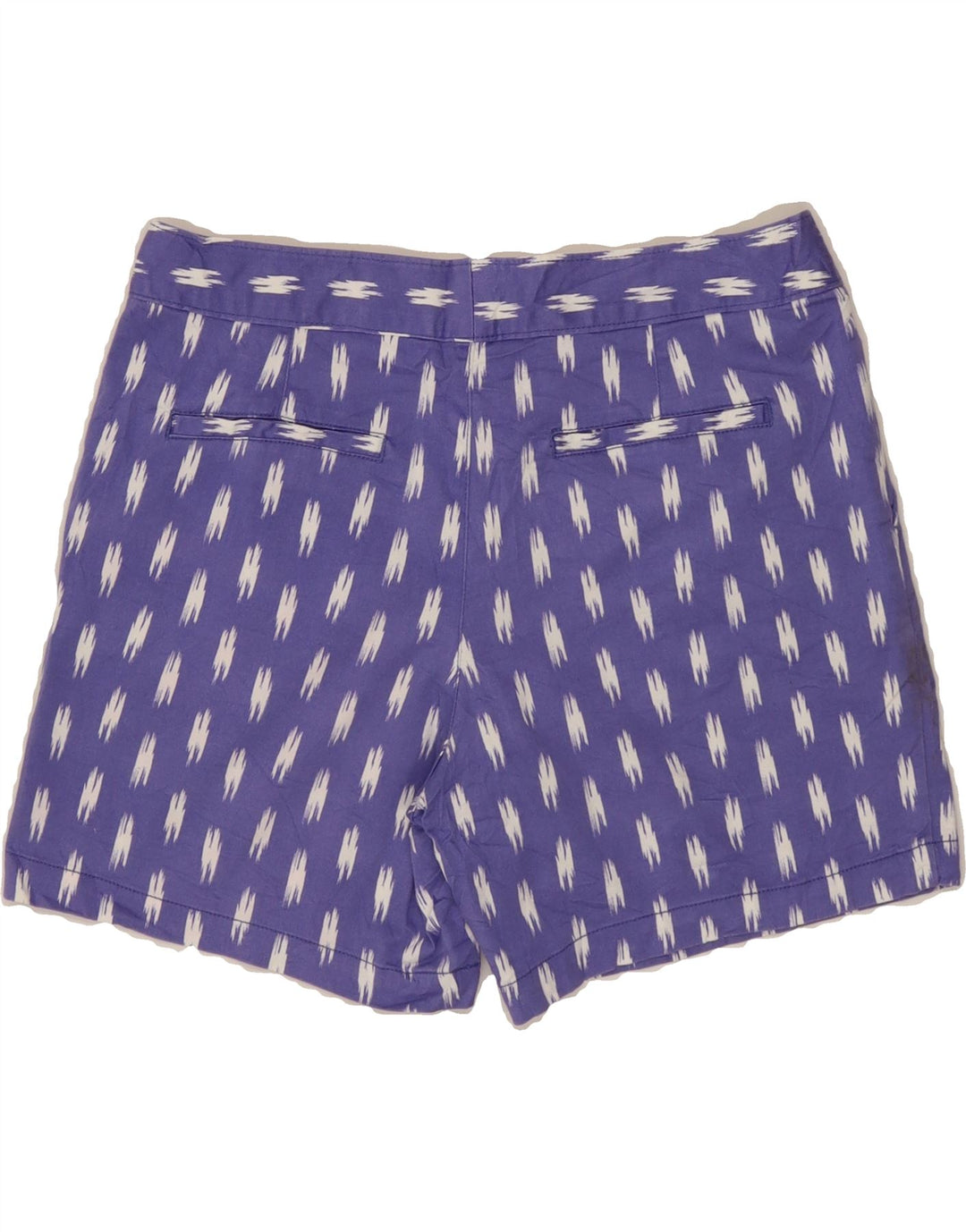 DOCKERS Womens Abstract Pattern Chino Shorts US 8 Medium W30  Purple Vintage Dockers and Second-Hand Dockers from Messina Hembry 