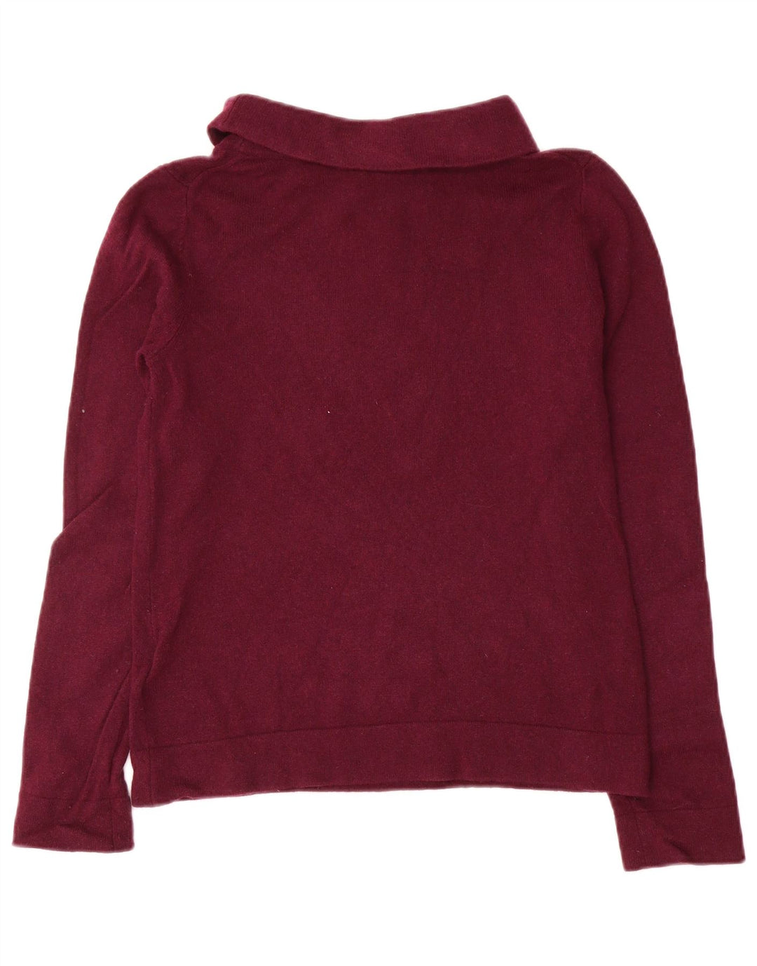 Hobbs Womens Roll Neck Jumper Sweater UK 10 Small Purple Wool
