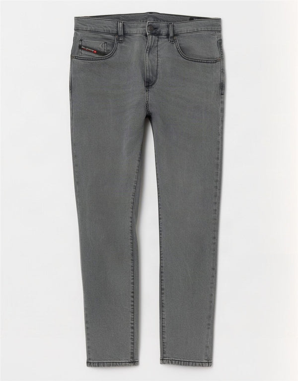 Diesel Mens Skinny Jeans W34 L32 Grey Rayon