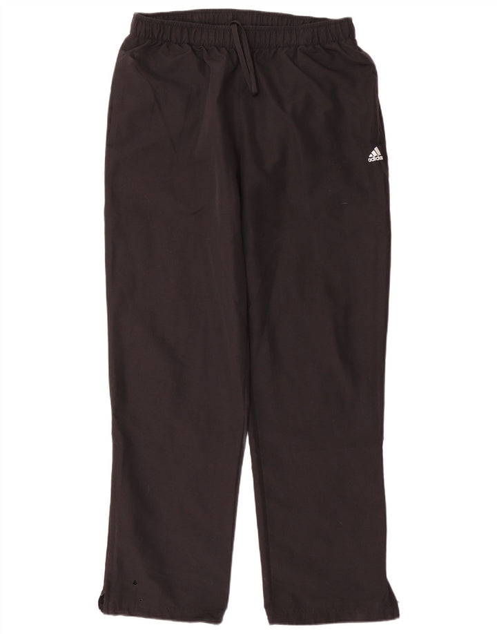 Adidas - Pantalones de chándal Climalite para hombre, talla grande, color negro