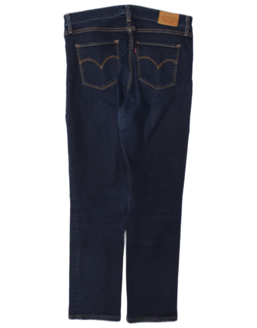 Levi's Damen Slim Jeans W31 L27 Marineblaue Baumwolle
