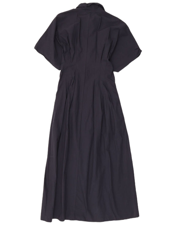 Vestito lungo da donna Zara UK 12 blu navy medio