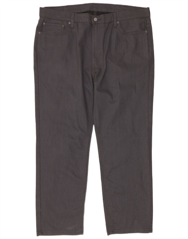 Levi's Mens 541 Athletic Tapered Jeans W42 L32 Grey Cotton