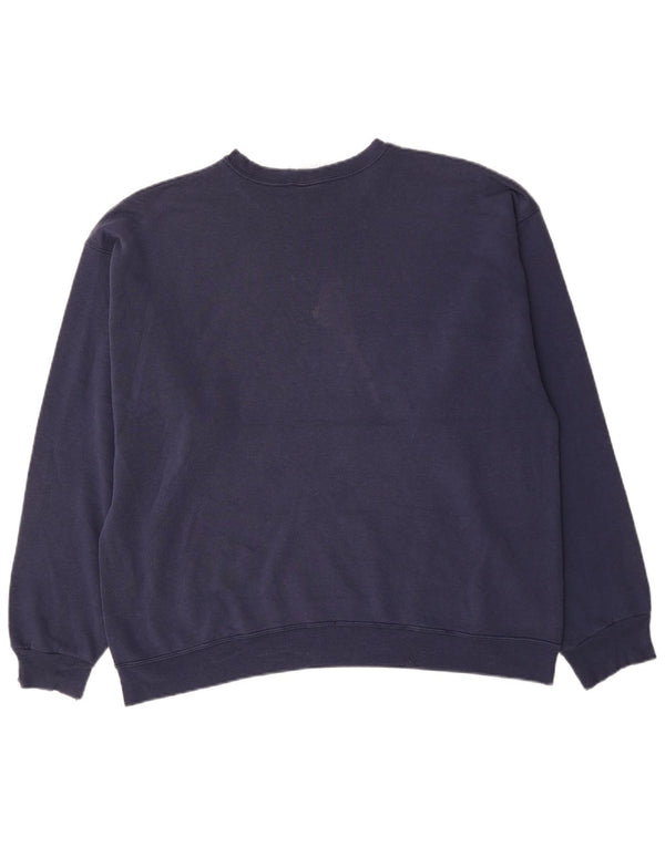 Champion Mens Sweatshirt Jumper XL Navy Blue Cotton