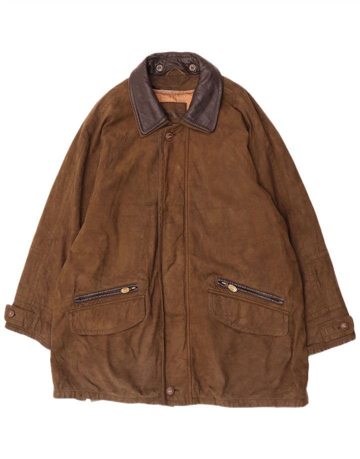 B.S.M Abrigo para hombre UK 42 XL Poliamida caqui