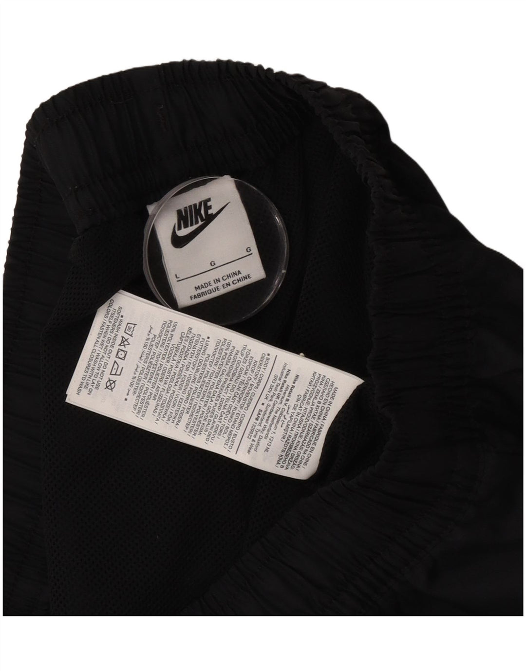 Nike Mens Sport Shorts Large Black Polyester