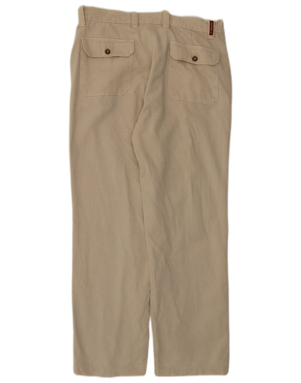 Pantaloni chino regolari da uomo Carrera IT 52 XL W36 L30 Cotone beige