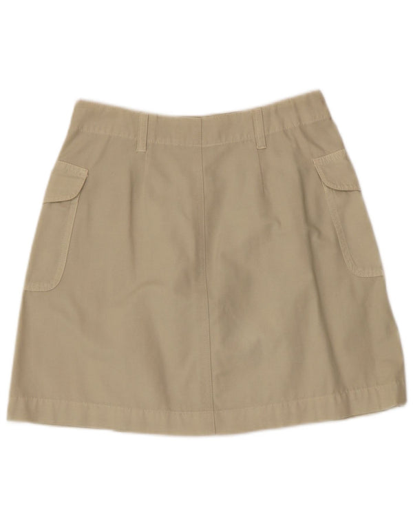 Les Copains Womens Wrap Cargo Skirt W28 Medium Beige