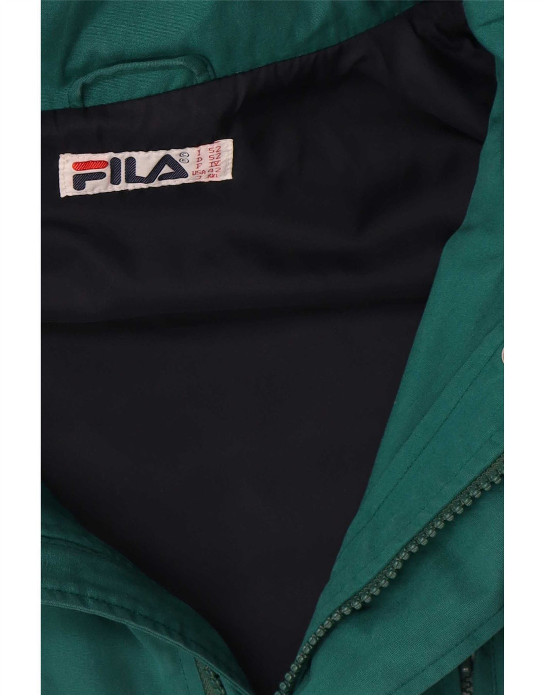 Giacca Parka da uomo con cappuccio Fila IT 52 2XL Verde