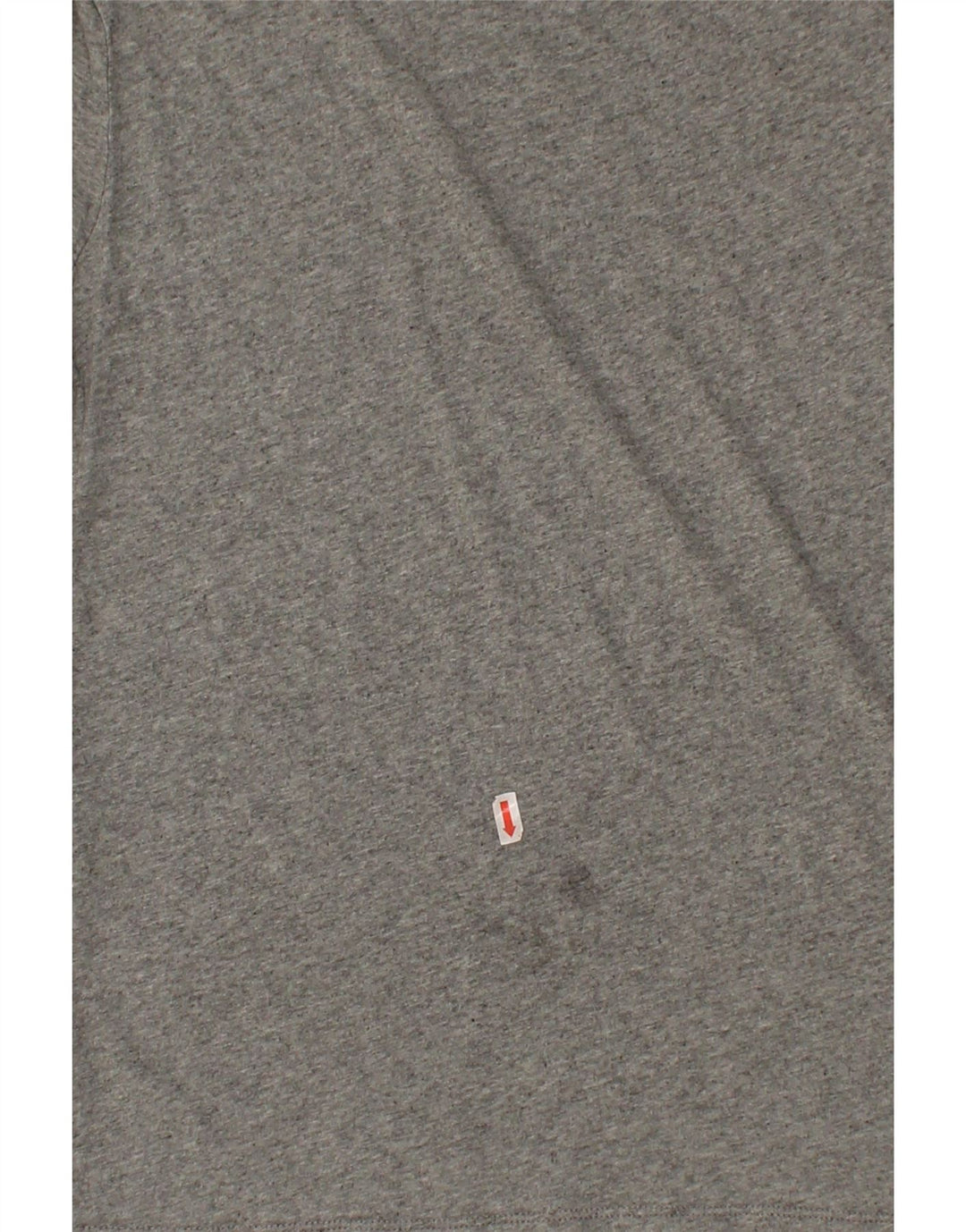 LEVI'S Womens Graphic T-Shirt Top UK 10 Small Grey Vintage Levi's and Second-Hand Levi's from Messina Hembry 