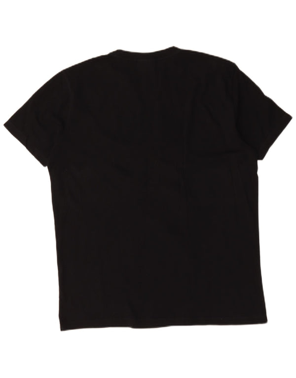 Ανδρικό γραφικό μπλουζάκι Hugo Boss Top Large Black Colourblock