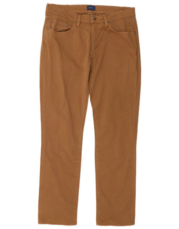 Gant Mens Slim Cargo nadrág W34 L32 barna pamut