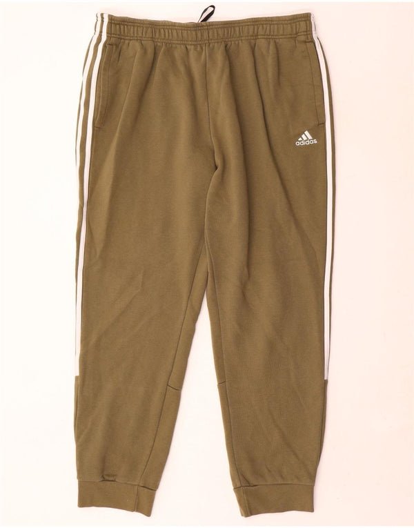 Adidas Træningsdragt til mænd Joggers XL Khaki Bomuld