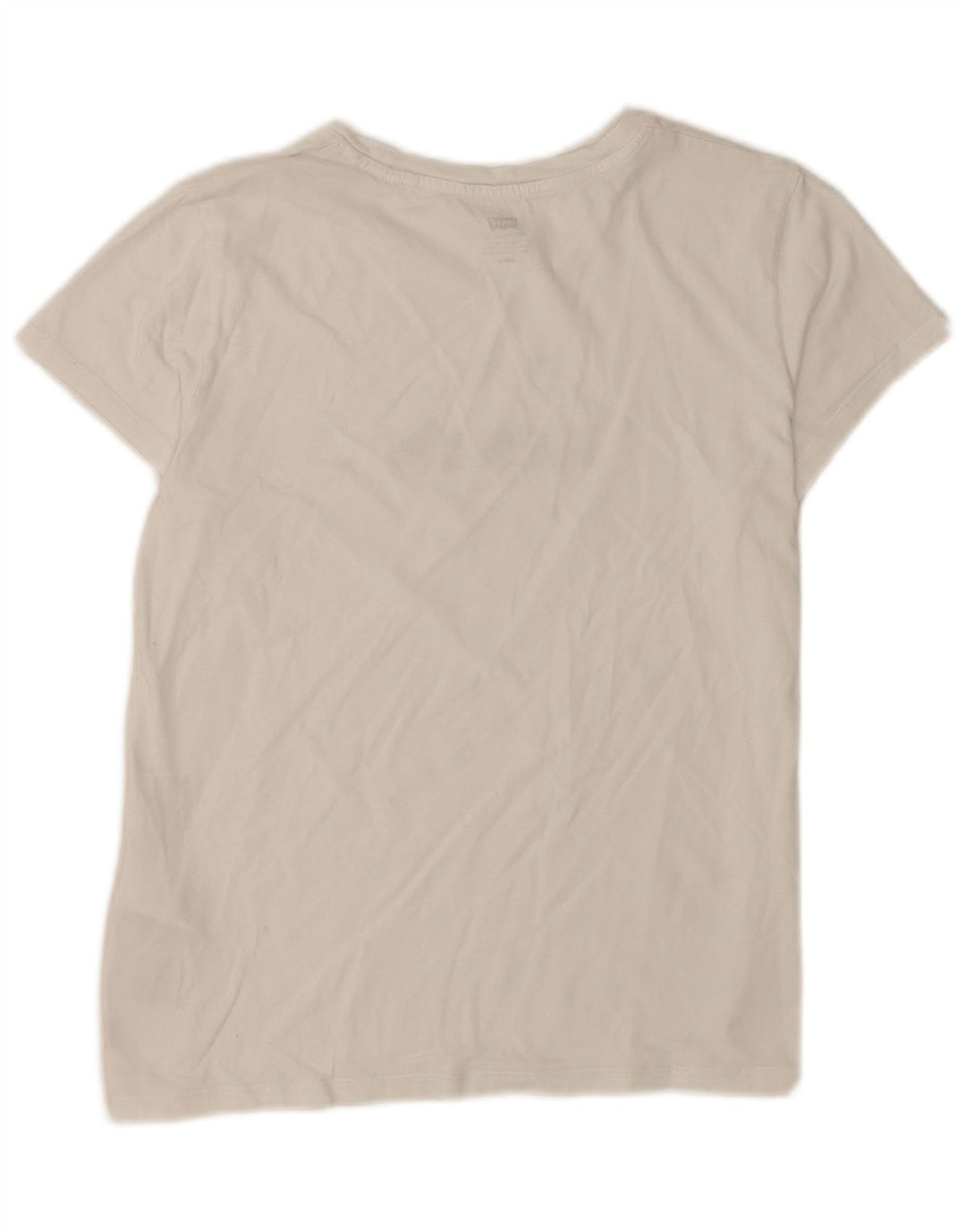 Levi's Womens Graphic T-Shirt Top UK 12 Medium White Cotton
