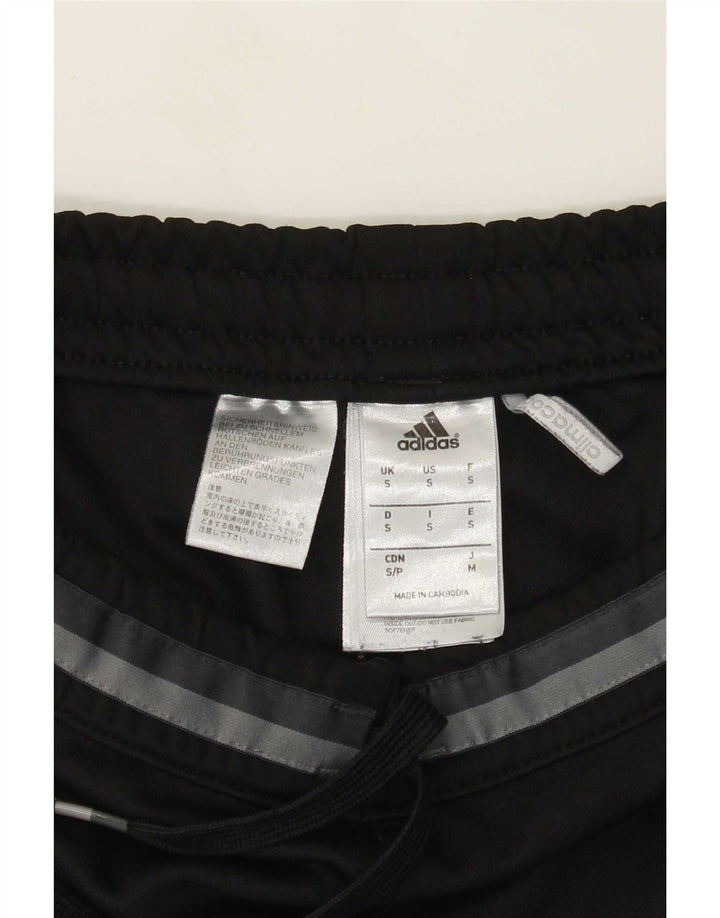 Pantaloni da tuta con grafica Adidas Climacool da uomo piccoli in poliestere nero