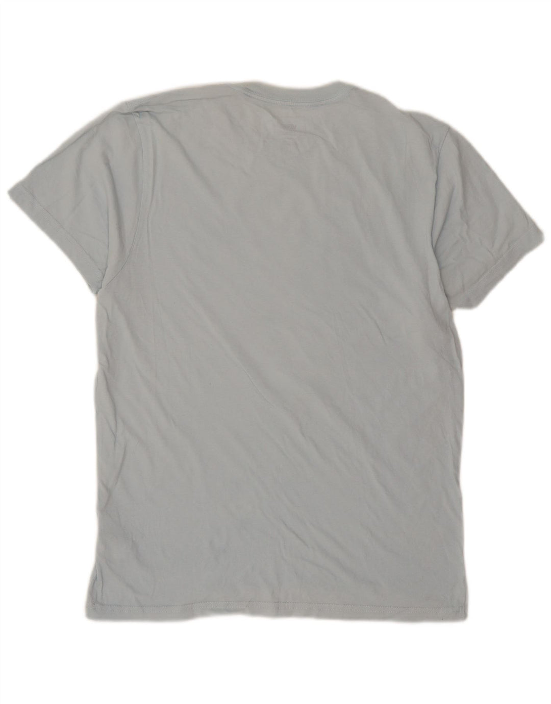 Vans Mens Custom Fit Graphic T-Shirt Top Medium Blue Cotton