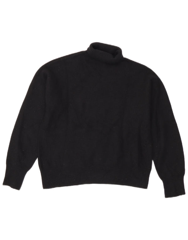 Vintage piger rullehals sweater 12-13 år sort