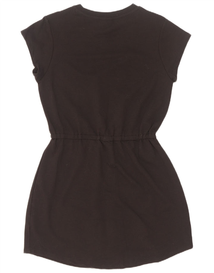 Fila Womens Graphic Basic Dress UK 14 Medium Black Cotton