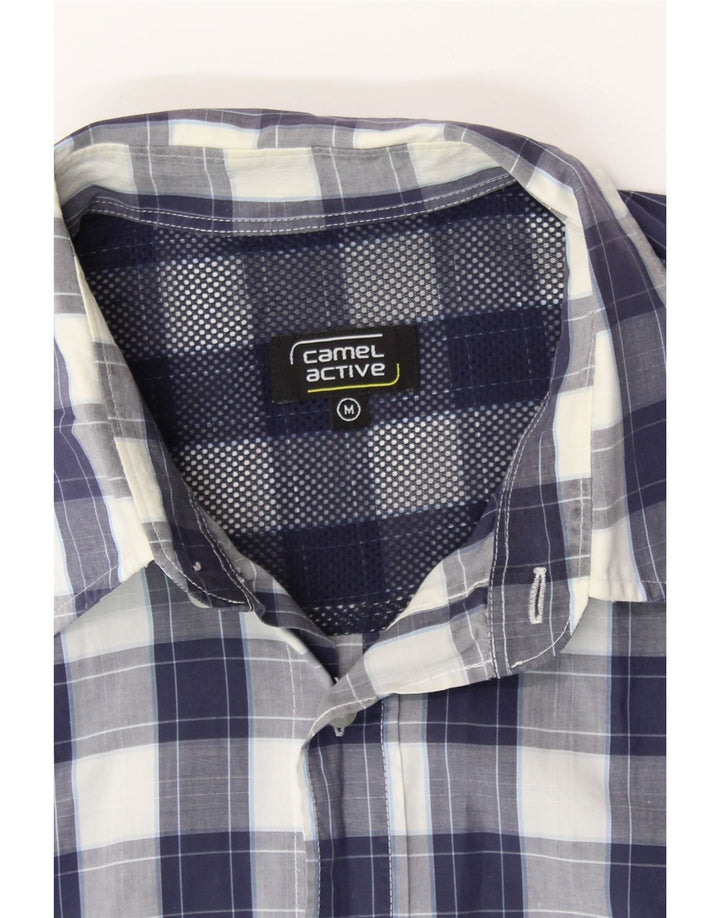 CAMEL ACTIVE Herreskjorte Medium Navyblå Ternet