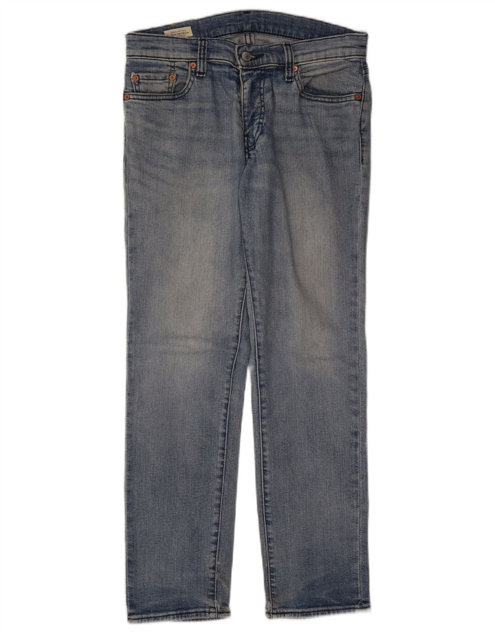 LEVI'S Womens 511 Slim Jeans W29 L30 Blue Cotton