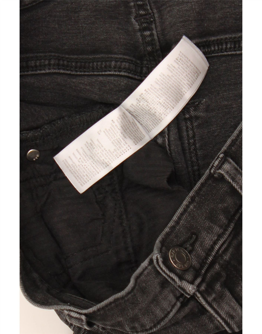 Jeans cropped Kick da donna GAP vestibilità regolare W30 L24 cotone grigio