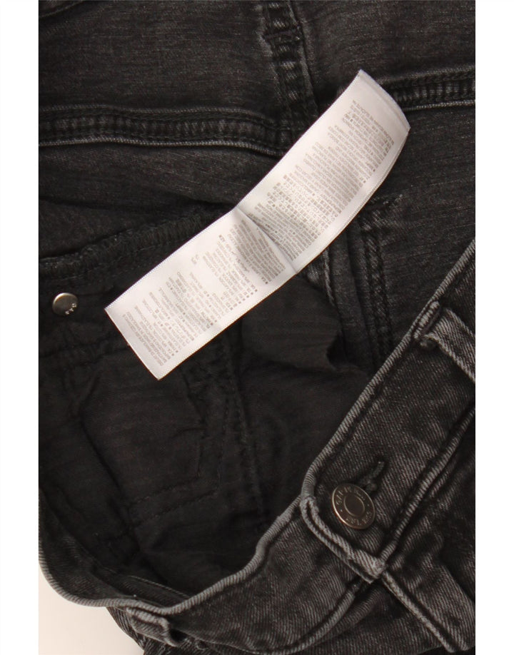 Jeans cropped Kick da donna GAP vestibilità regolare W30 L24 cotone grigio
