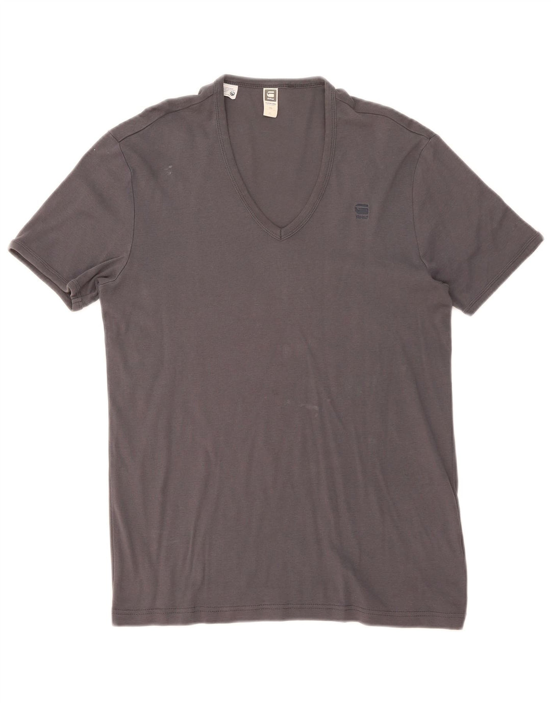 T-shirt da uomo G-Star Top XL in cotone grigio