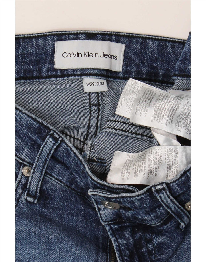 Blugi slim pentru bărbați Calvin Klein W29 L32 Bumbac albastru